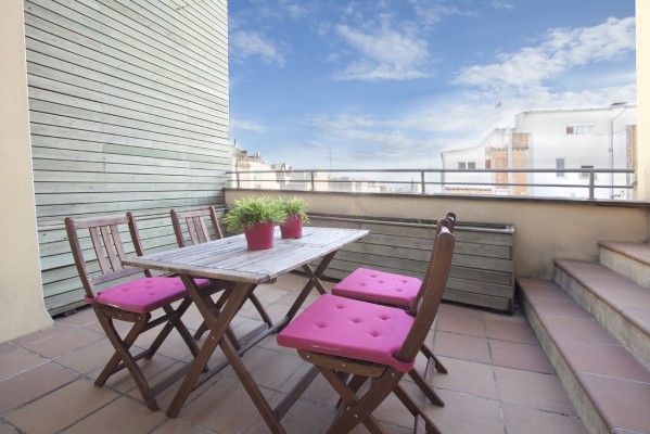 Apartamentos con terraza